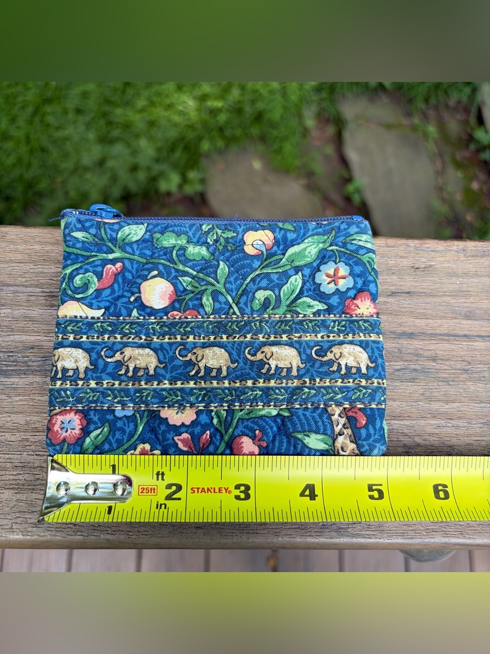 TWO Pieces Vera Bradley Animal Kingdom 2000 Trifold Wallet AND Coin Purse EUC - Picture 11 of 15